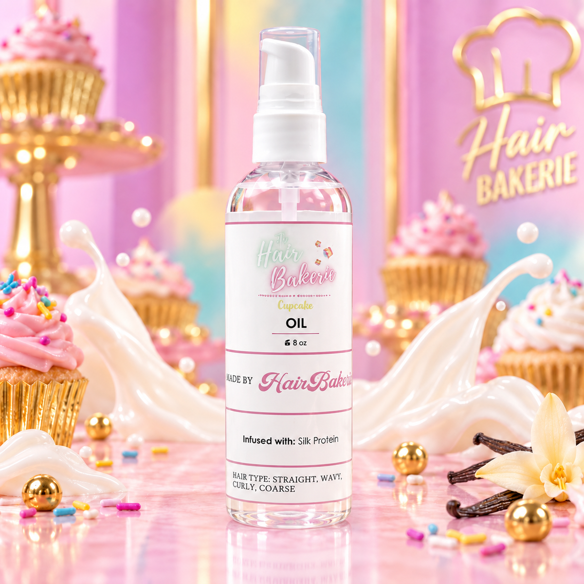 Hair Bakerie Cupcake Oil™ Thermal Protection & Shine Oil