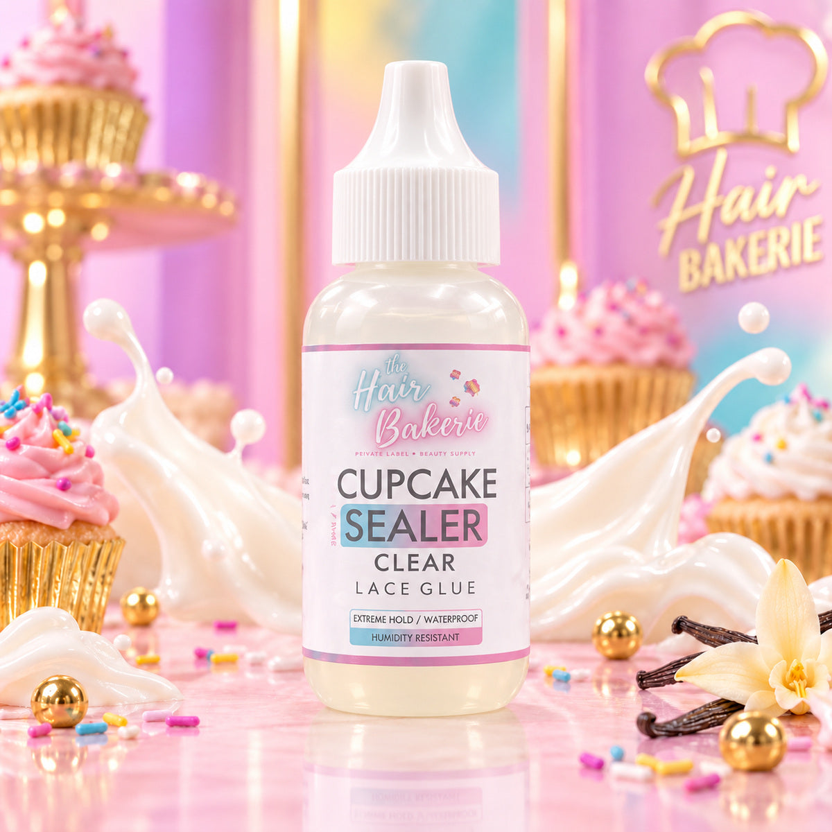 Hair Bakerie Cupcake Sealer™ Professional Lace Adhesive